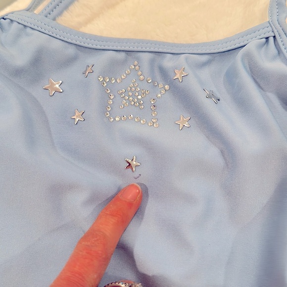Revolution LC Soft Blue Ballet TUTU with Stars performance dance girl’s large - Picture 10 of 10